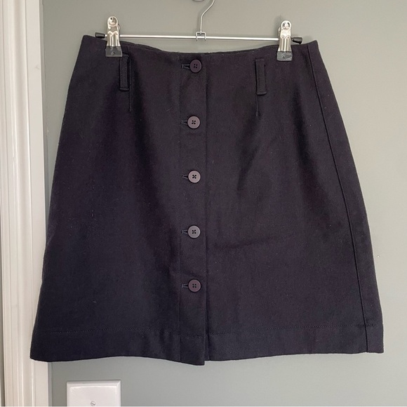 Ann Taylor Dresses & Skirts - 3/$30 | Ann Taylor Black Wool Blend Mini Skirt
